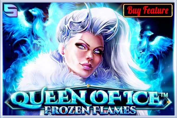 Queen of Ice Frozen Flames slot game by Spinomenal