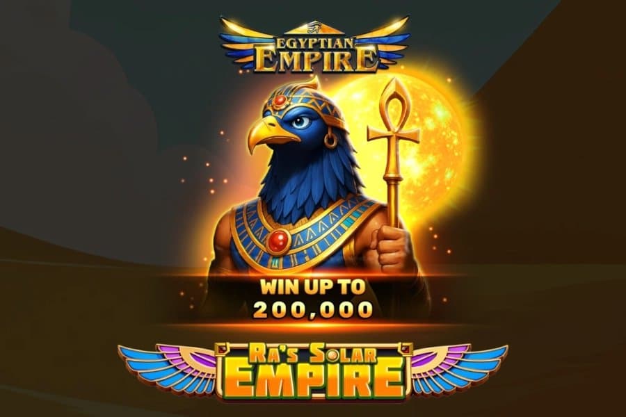 Ra's Solar Empire slot game by Spinomenal