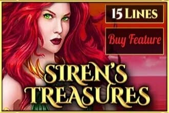 Siren's Treasures - 15 Lines slot game by Spinomenal