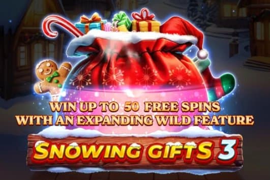 Snowing Gifts 3 slot game by Spinomenal