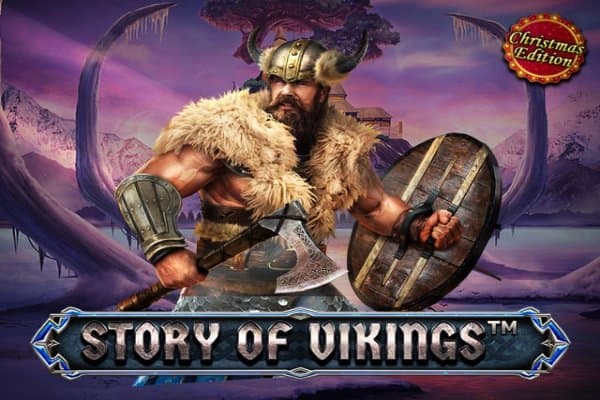 Story Of Vikings Christmas Edition slot game by Spinomenal