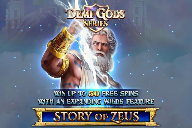 Story of Zeus slot game by Spinomenal