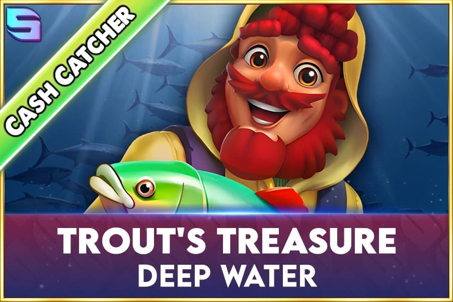 Trout's Treasure Deep Water slot game by Spinomenal