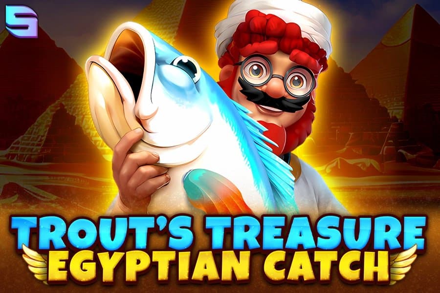 Trout's Treasure - Egyptian Catch slot game by Spinomenal