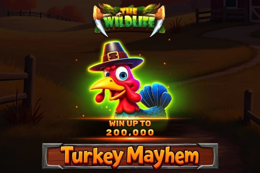Turkey Mayhem slot game by Spinomenal
