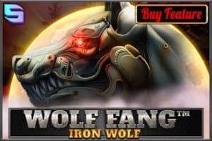 Wolf Fang Iron Wolf slot game by Spinomenal