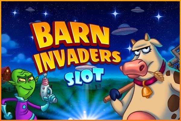 Barn Invaders slot game by SpinOro