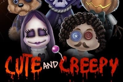 Cute and Creepy slot game by SpinOro
