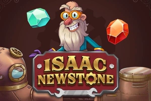 Isaac Newstone slot game by SpinOro