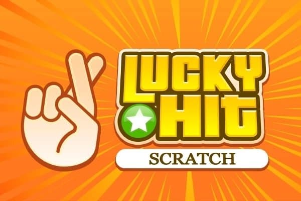 Lucky Hit Scratch slot game by SpinOro