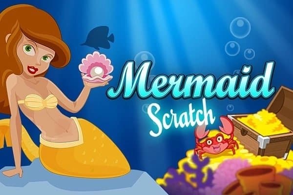 Mermaid Scratch slot game by SpinOro