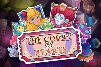 The Court of Hearts slot game by SpinOro