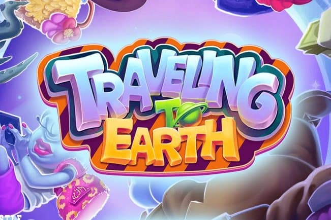 Traveling to Earth slot game by SpinOro
