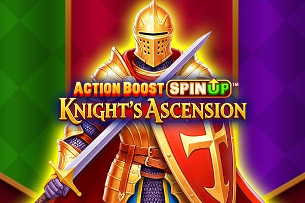Action Boost SpinUP Knight's Ascension slot game by SpinPlay Games