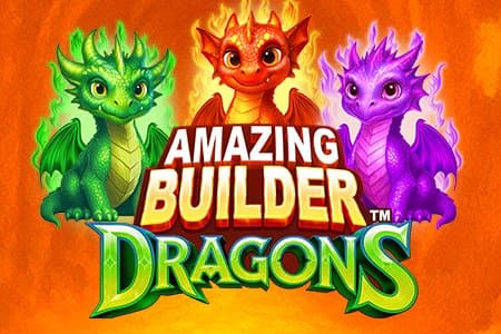 Amazing Builder Dragons slot game by SpinPlay Games
