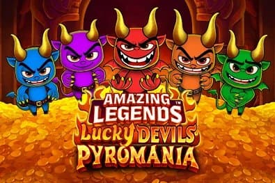 Amazing Legends Lucky Devils Pyromania slot game by SpinPlay Games