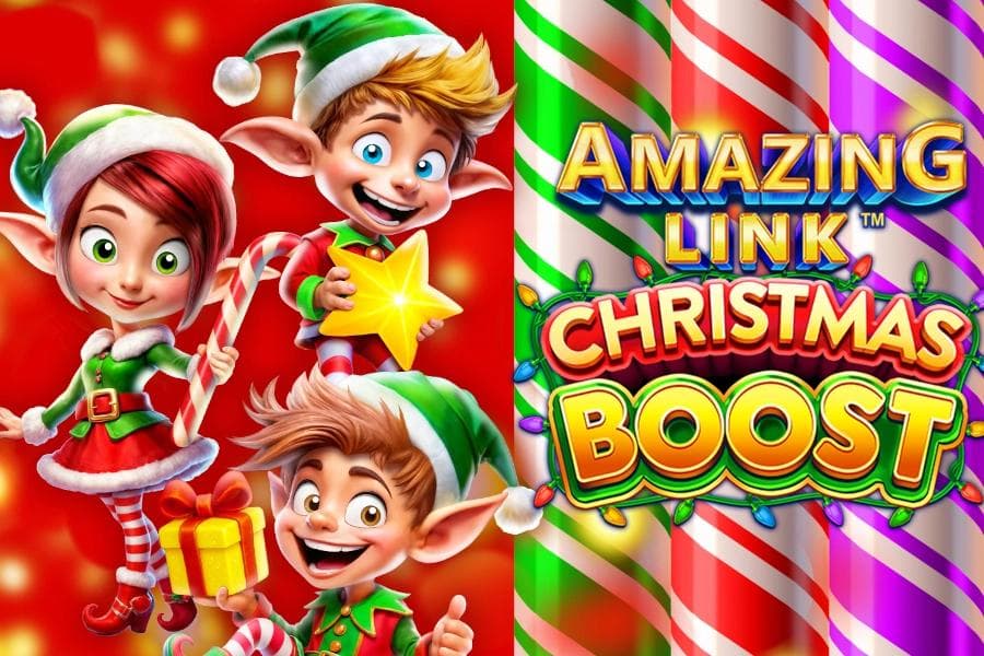 Amazing Link Christmas Boost slot game by SpinPlay Games