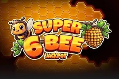 Super 6 Bee Jackpot slot game by Stakelogic