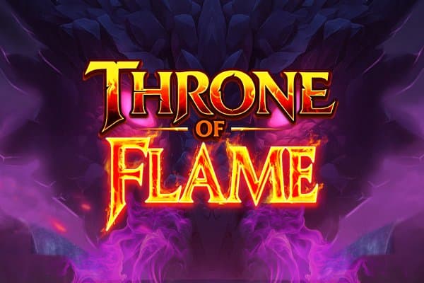 Throne of Flame slot game by Stakelogic