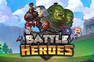 Battle Heroes slot game by Swintt