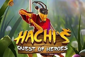 Hachi's Quest of Heroes slot game by Swintt