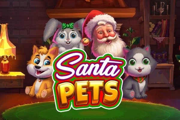 Santa Pets slot game by Swintt