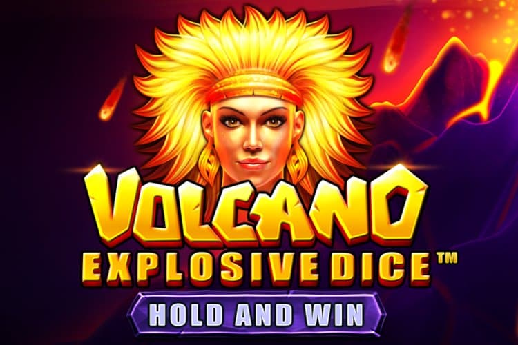 Volcano Explosive Dice slot game by SYNOT Games
