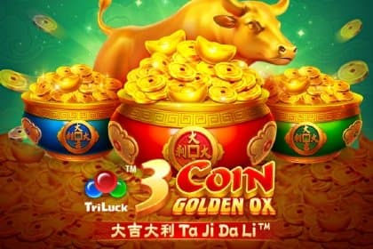 3 Coin Golden Ox slot game by TaDa Gaming