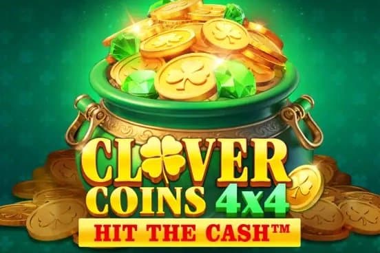 Clover Coins 4x4 slot game by TaDa Gaming