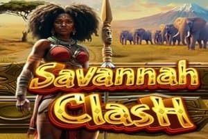 Savannah Clash slot game by The Better Platform