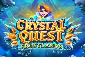Crystal Quest Frostlands slot game by Thunderkick