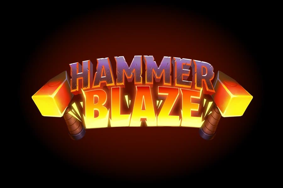 Hammerblaze slot game by Thunderkick