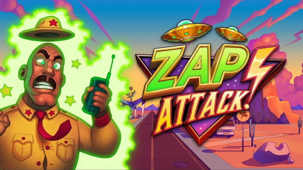 Zap Attack slot game by Thunderkick