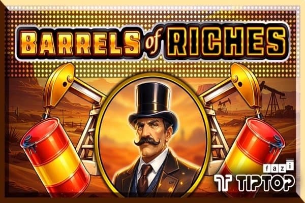 Barrels of Riches slot game by Tiptop
