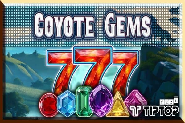 Coyote Gems slot game by Tiptop