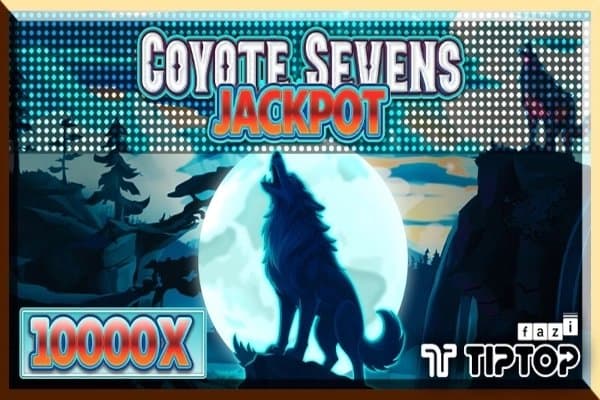 Coyote Sevens Jackpot slot game by Tiptop