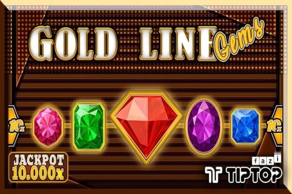 Gold Line Gems slot game by Tiptop