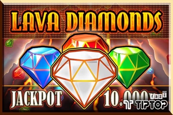 Lava Diamonds slot game by Tiptop