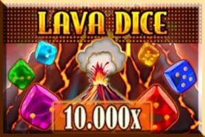 Lava Dice slot game by Tiptop