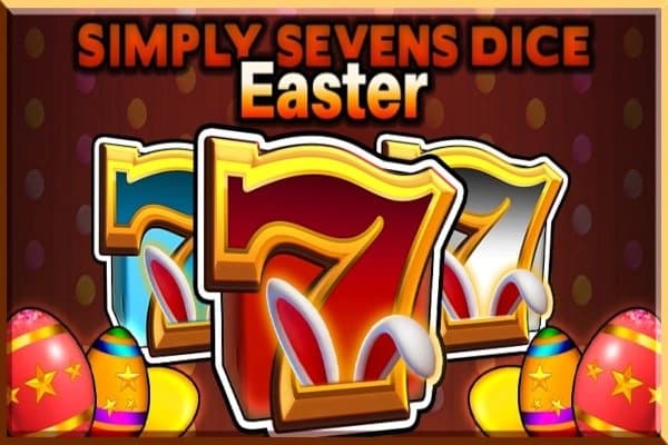 Simply Sevens Dice Easter slot game by Tiptop