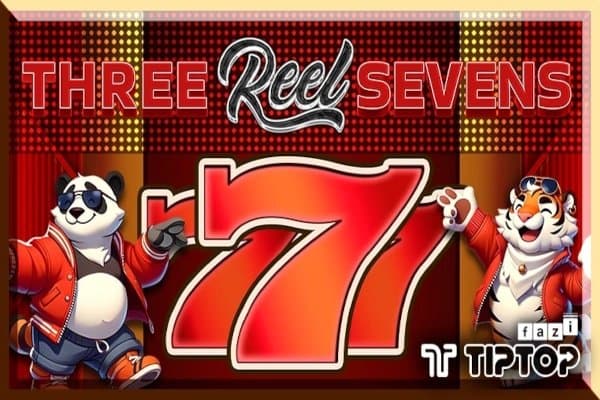 Three Reel Sevens slot game by Tiptop