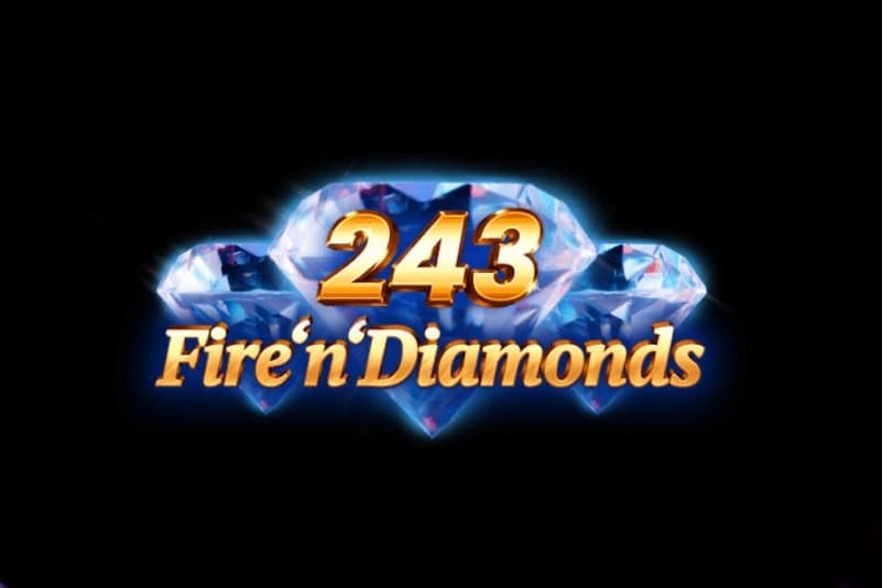 243 Fire'n'Diamonds slot game by Tom Horn Gaming