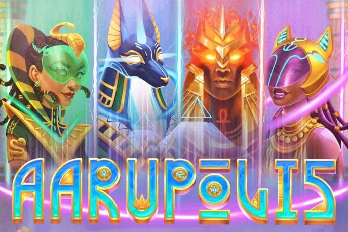 Aarupolis slot game by Tom Horn Gaming