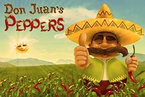 Don Juan's Peppers slot game by Tom Horn Gaming