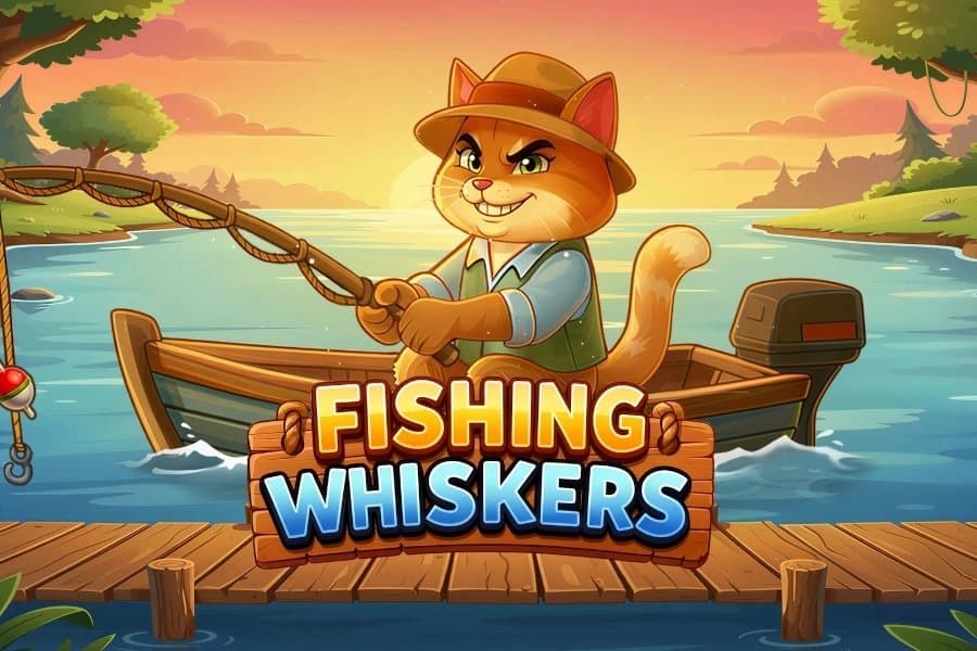 Fishing Whiskers slot game by Toucan Royale