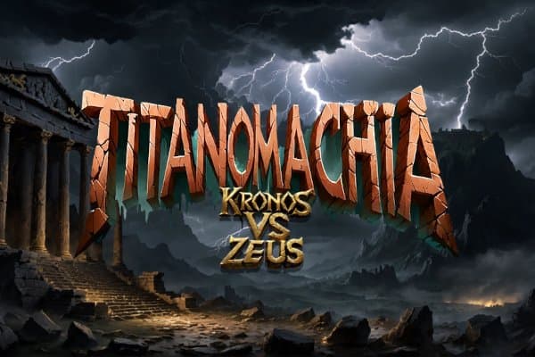 Titanomachia: Kronos vs Zeus slot game by TriaV Gaming