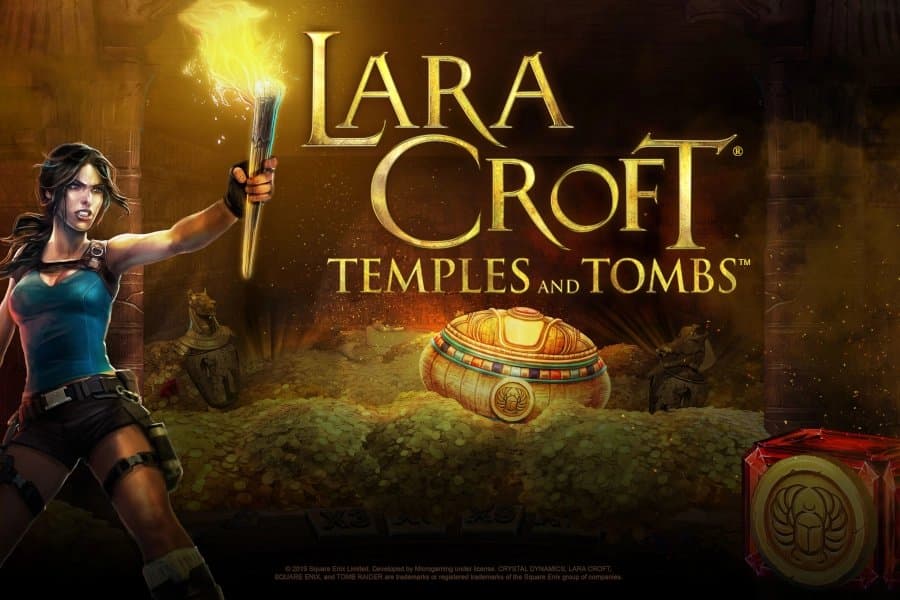 Lara Croft Temples and Tombs slot game by Triple Edge Studios