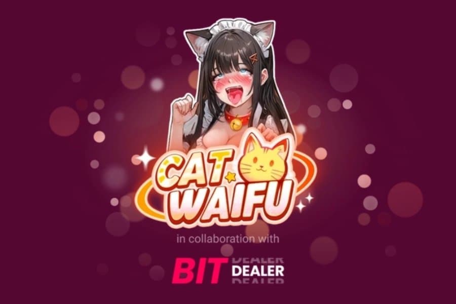Cat Waifu slot game by TrueLab