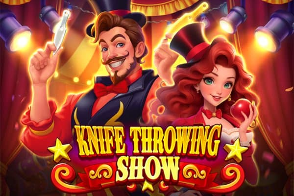 Knife Throwing Show slot game by Vivid Gaming