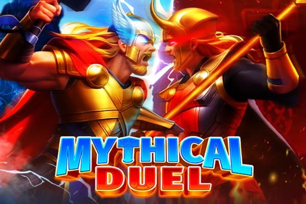 Mythical Duel slot game by Vivid Gaming